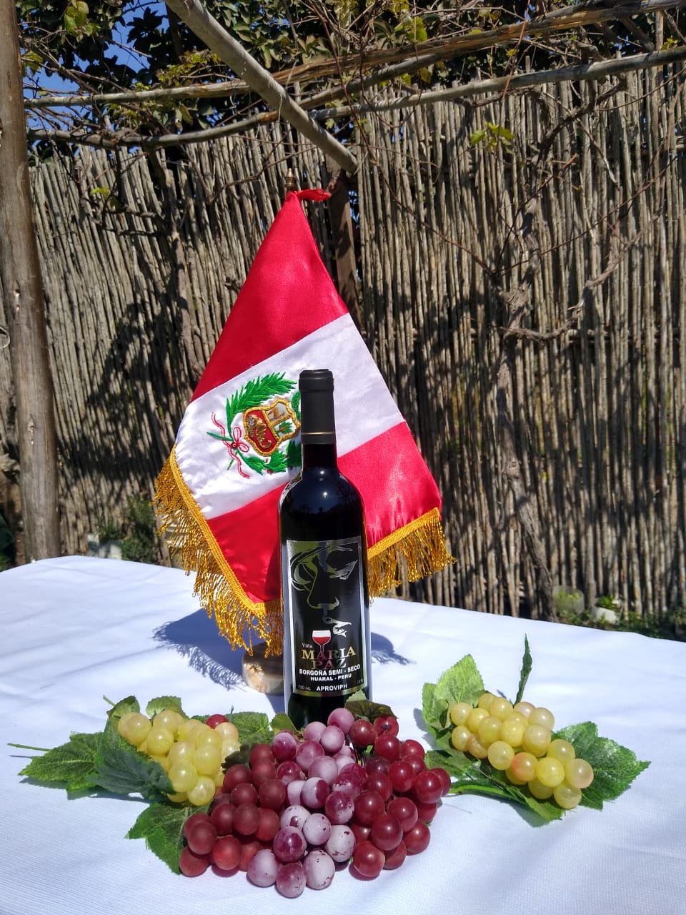 Vino Borgoña semiseco. Maria Paz